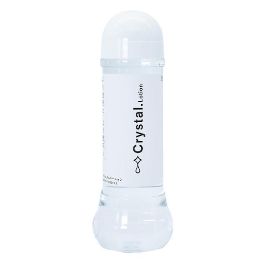 Crystal Lotion Lube 360 ml (12 fl oz) - Natural-type, medium-viscosity lubricant - Kanojo Toys