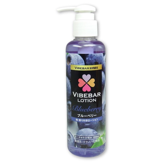 Vibe Bar Lotion Blueberry Lubricant - Lube by women, for women - Kanojo Toys