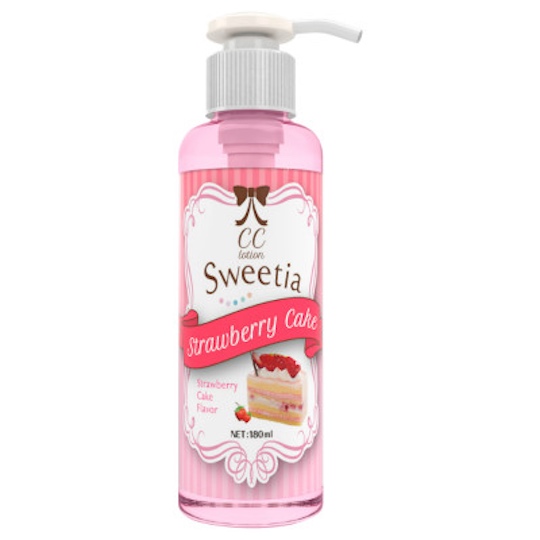 CC Lotion Sweetia Strawberry Cake Lubricant - Flavored lube - Kanojo Toys