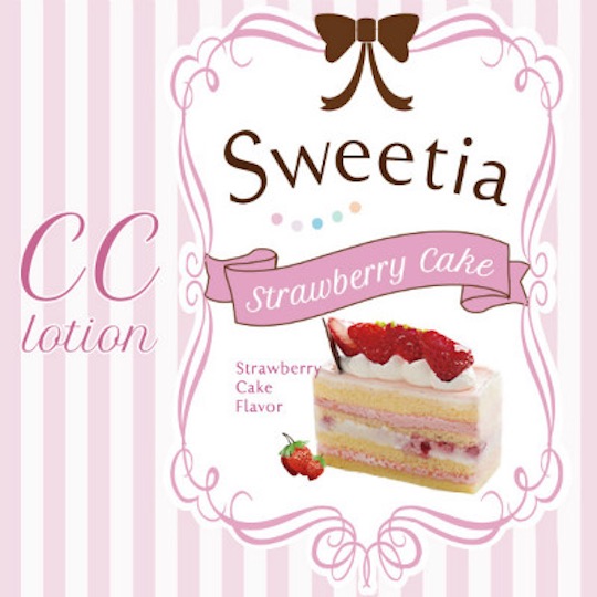 CC Lotion Sweetia Strawberry Cake Lubricant - Flavored lube - Kanojo Toys
