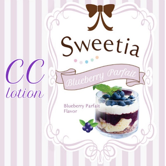CC Lotion Sweetia Blueberry Parfait Lubricant - Flavored lube - Kanojo Toys