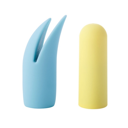 Action! for Peace Vibes Blue Head - Stand with Ukraine vibrator toy - Kanojo Toys
