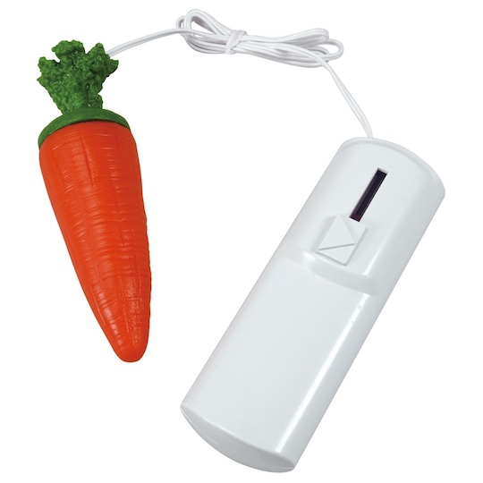 Vegetable Vibrator Carrot - Vibe toy in unique design and shape - Kanojo Toys