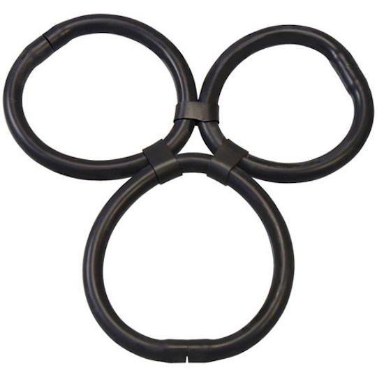 Baia Power Cock Ring Triple - Penis rings for bigger, harder erections - Kanojo Toys