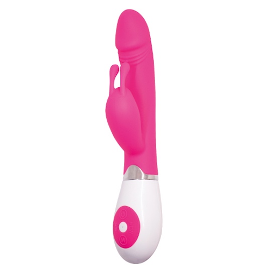 Double Motor Vibe - Vaginal and clitoral vibrator - Kanojo Toys