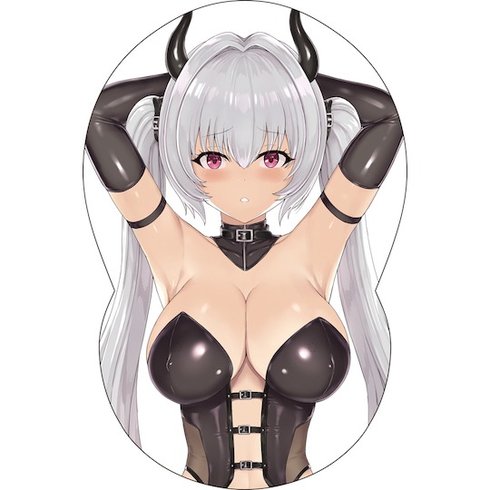 Oppai Board Cover 17 Anne Weiss Maid Succubus VTuber - Paizuri fetish erotic character art covers - Kanojo Toys