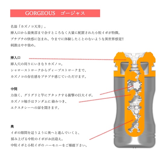 Nice Cup Gorgeous Onahole - AI-created masturbator based on sexual experiences of Toru Muranishi - Kanojo Toys