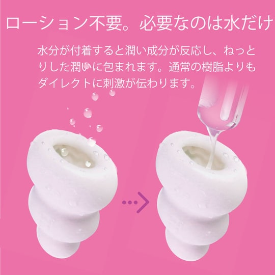 Men's Max Pucchi Masturbator Jellyfish - Pocket-sized onahole - Kanojo Toys