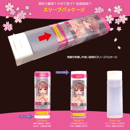Saliva of Truth Sakura Lubricant - Smell fetish lube - Kanojo Toys