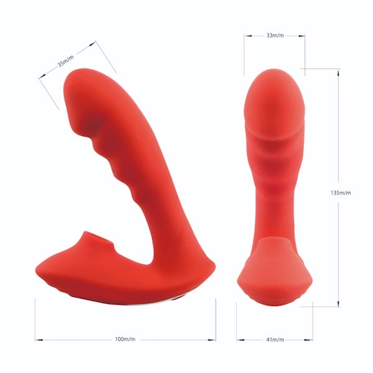 ClitClit Addiction Vibrator - G-spot vibration and clitoral suction - Kanojo Toys