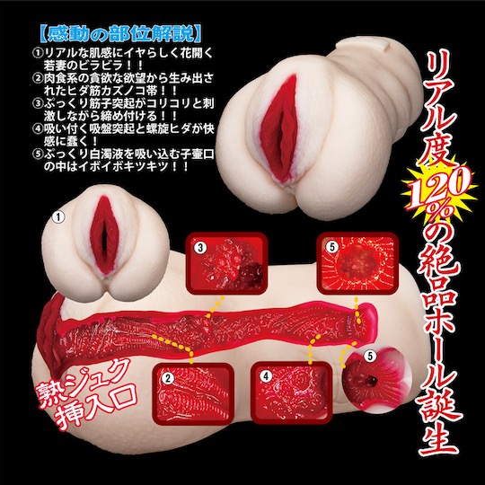 Rara Anzai Horny Young Wife Masturbator - JAV Japanese adult video porn star pocket pussy toy - Kanojo Toys