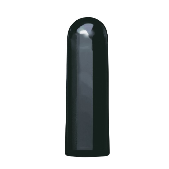Fine Bullet Vibe Cobalt Black Metallic - USB-rechargeable premium bullet vibrator - Kanojo Toys