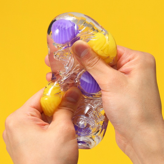 Tenga Bobble Magic Marbles - Masturbator toy with integrated orbs - Kanojo Toys