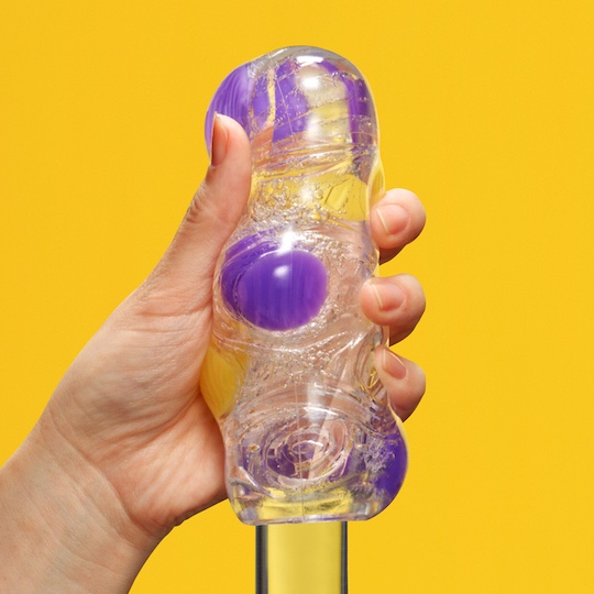 Tenga Bobble Magic Marbles - Masturbator toy with integrated orbs - Kanojo Toys