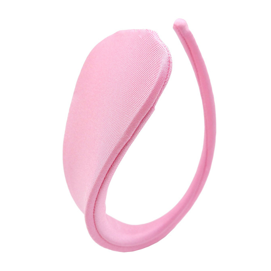 nemoP C-string Pink with Vibrator Pocket - Strapless panties with vibe slot - Kanojo Toys