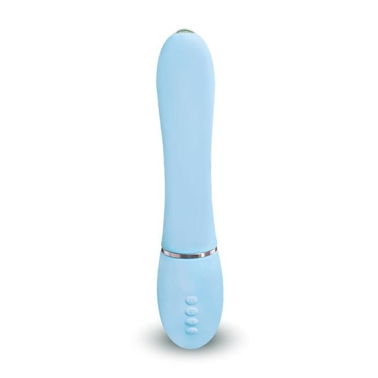 Linear Star Camera Vibe Blue - Vibrator toy with HD video, heating functions - Kanojo Toys