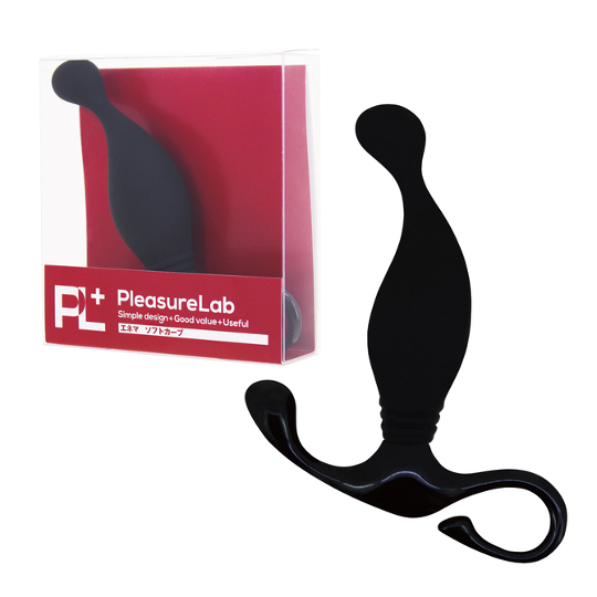 PleasureLab Enema Soft Curve Anal Dildo - Anus and perineum stimulation - Kanojo Toys