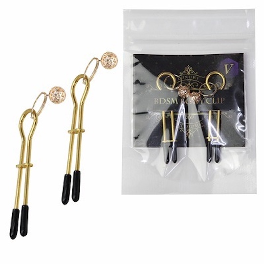 BDSM Body Clip Nipple Clamps 5 - Luxury breast-pinching toys - Kanojo Toys