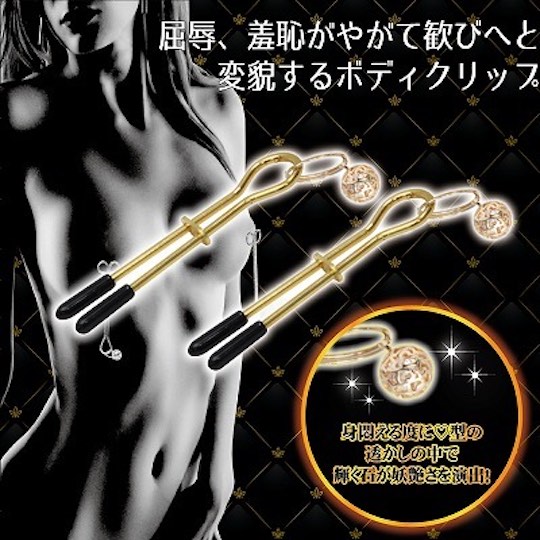 BDSM Body Clip Nipple Clamps 5 - Luxury breast-pinching toys - Kanojo Toys