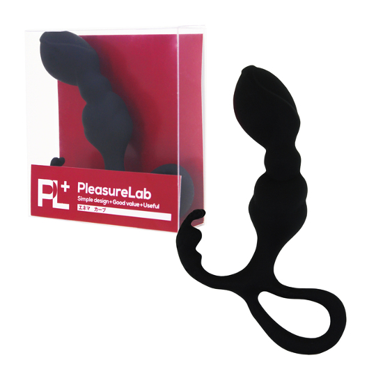 PleasureLab Enema Curve Anal Dildo - Anus and perineum stimulation - Kanojo Toys