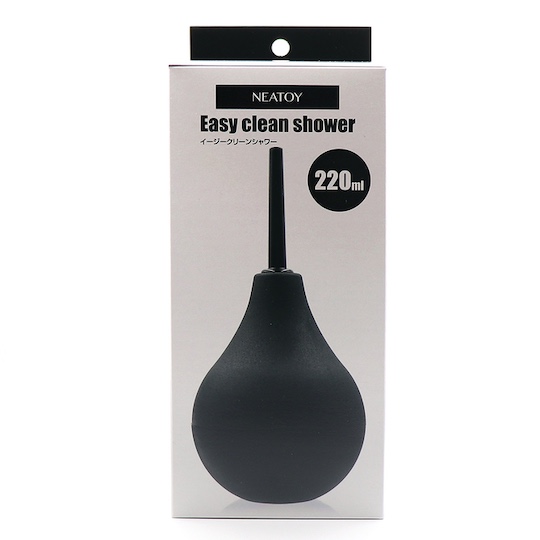 Easy Clean Shower 220 ml (7.4 fl oz) Anal Douche - Rectal-cleaning bulb pump - Kanojo Toys