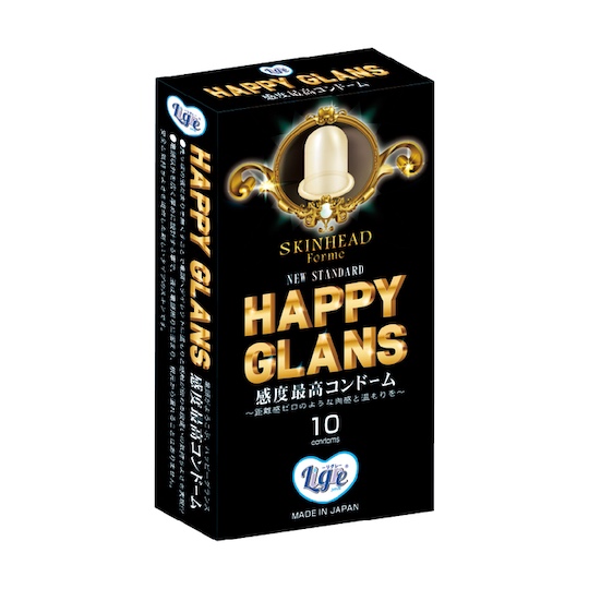 Happy Glans Condoms - Penis glans-sensitive contraception - Kanojo Toys