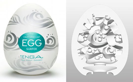 Tenga Egg Season 4 Set - Cloudy, Surfer, Shiny masturbation eggs - Kanojo Toys