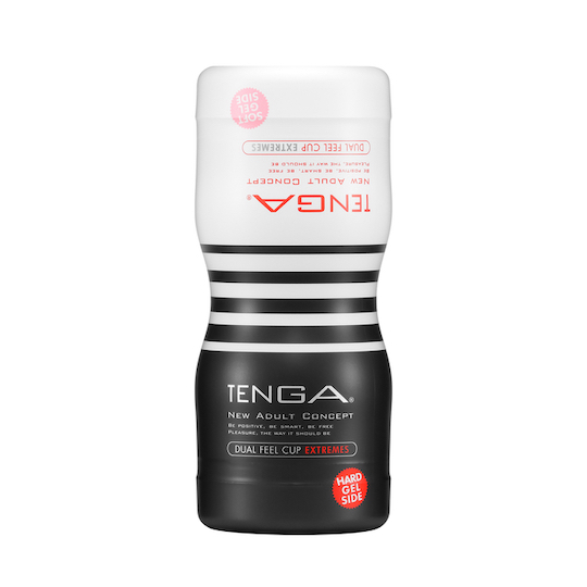 Tenga Dual Feel Cup Extremes - Double-ended masturbator cup - Kanojo Toys
