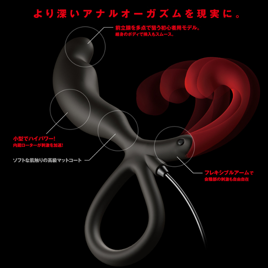 Enemable R Type 1 Anal Vibrator - Vibrating anus and perineum stimulation - Kanojo Toys