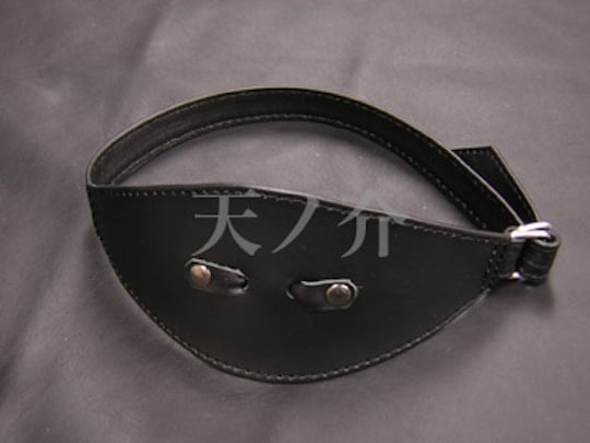 Ball Mask Leather Restraint - Luxury BDSM item - Kanojo Toys