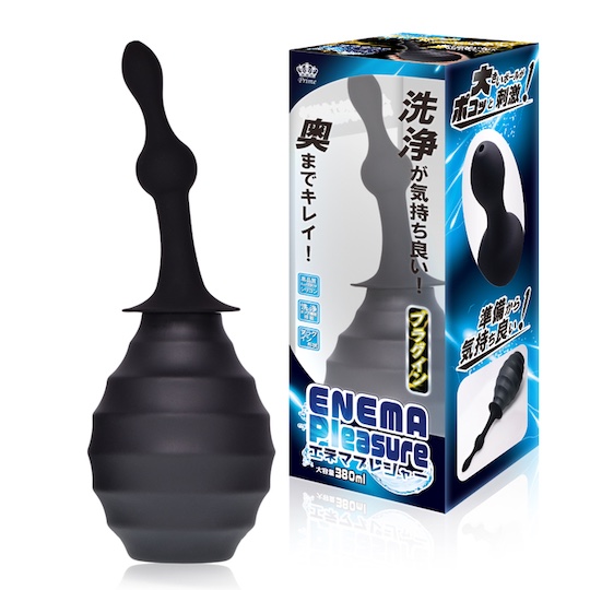 Enema Pleasure Anal Douche - Douching pump for cleaning and stimulating anus - Kanojo Toys
