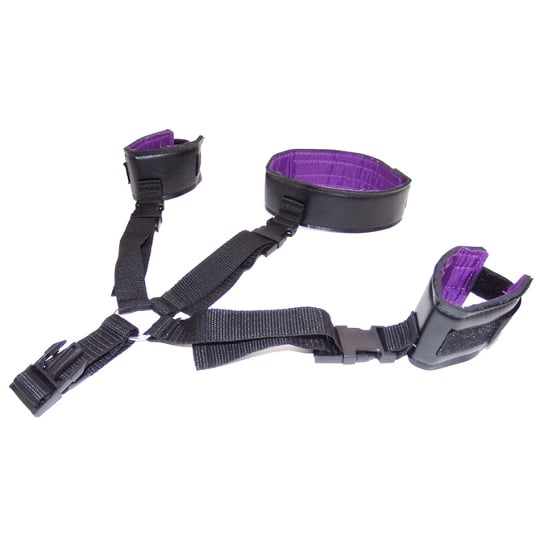 Orgasm Guaranteed BDSM Toy Neck and Wrist Restraints - Collar with handcuffs for bondage play - Kanojo Toys