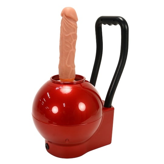 Stomping Love Ball Powered Dildo Seat - Ridable sex machine - Kanojo Toys