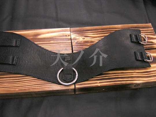 Soft Leather Corset Neck Collar - BDSM neck restraint - Kanojo Toys