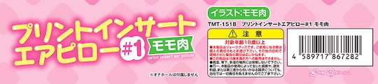 Print Insert Air Pillow 1 Beautiful Schoolgirl - JK character fetish inflatable dakimakura - Kanojo Toys