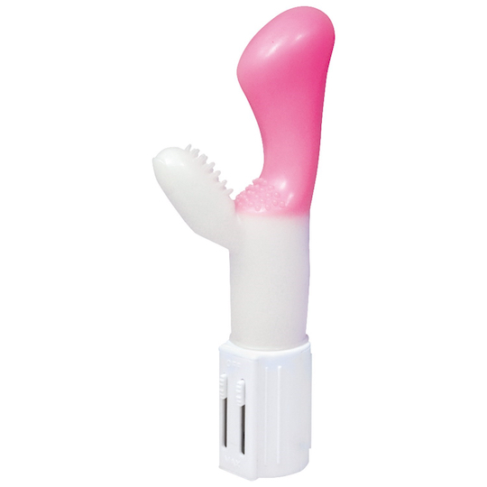 Climax Acme Max Super Vibrator Pink - G-spot vibe with clitoral stimulator - Kanojo Toys