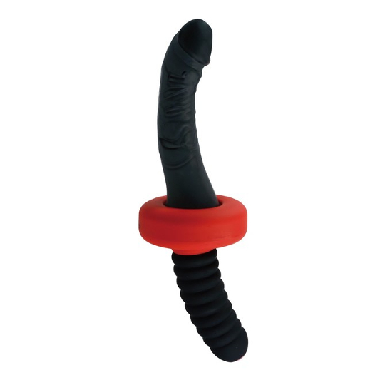 Minority Curved Small Vibrating Plug Black - Anal and vaginal vibrator - Kanojo Toys