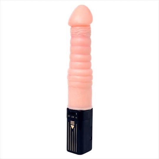 Click Click Piston Vibrator - Vibrating cock dildo with sound - Kanojo Toys