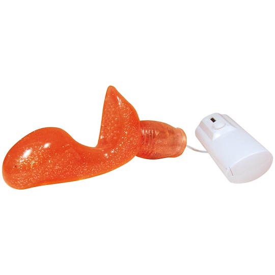Orgaster Vibrator Big Orange - Large vaginal and clitoral vibe - Kanojo Toys