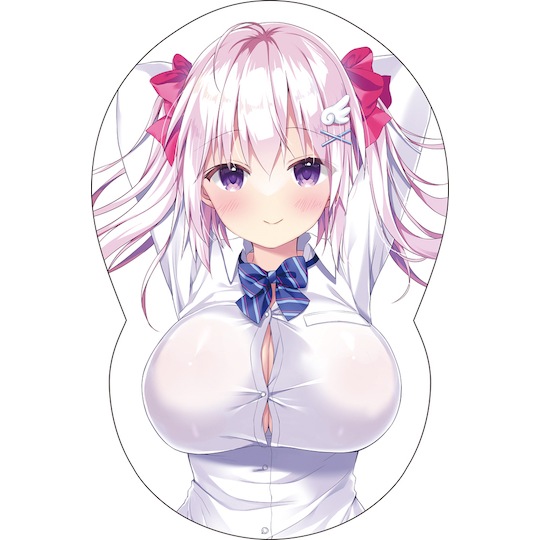 Oppai Board Cover 24 Busty Schoolgirl-Maid - Paizuri breasts fetish cover - Kanojo Toys