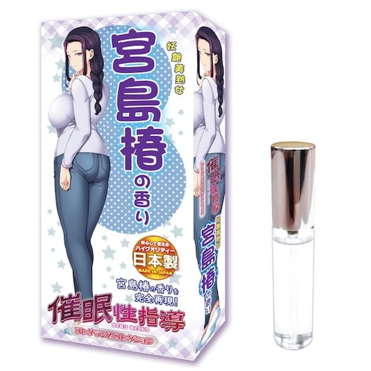 Hypnosis Sex Guidance Fragrance Collection Tsubaki Miyajima - OVA Saimin Seishidou hentai-inspired jukujo mature woman smell spray - Kanojo Toys