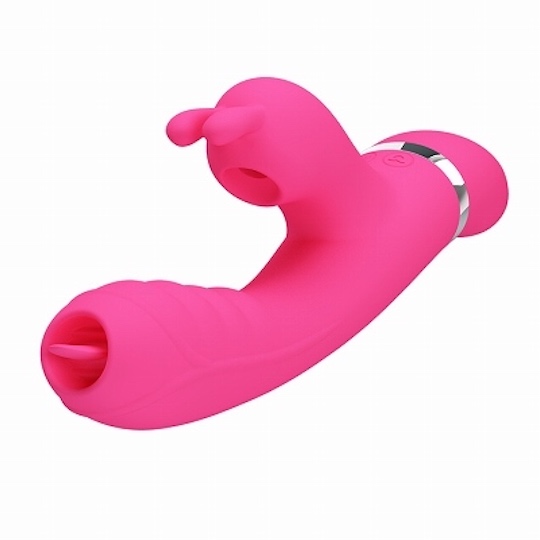 Pretty Love Sucking and Licking Vibrator - Powerful clitoral stimulation toy - Kanojo Toys