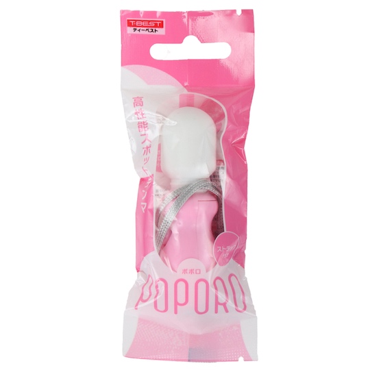 Poporo Mini Denma Vibrator Pink - Compact massager wand vibe - Kanojo Toys
