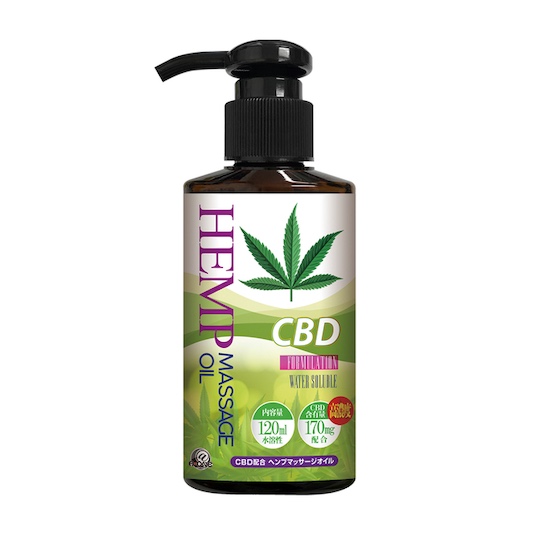 Hemp CBD Massage Oil - Sensual relaxation oil for couples and foreplay - Kanojo Toys