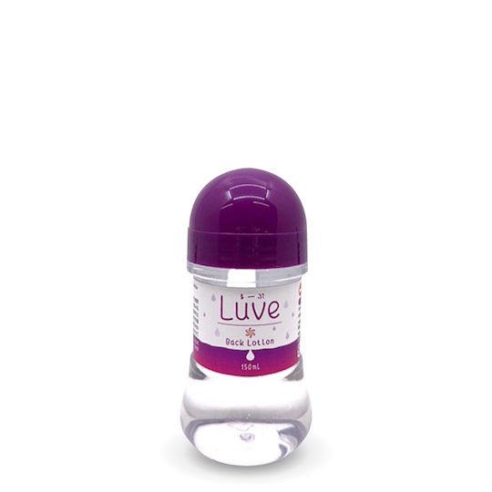 Luve Back Lotion Lubricant 150 ml (5.1 fl oz) - Anal play lube - Kanojo Toys