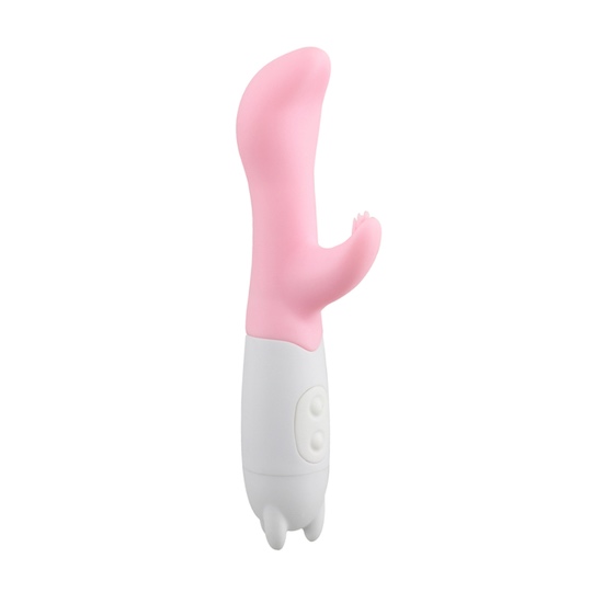 Kishin V-Shocker Vibrator Pink - G-spot vaginal and clitoral stimulator vibe - Kanojo Toys