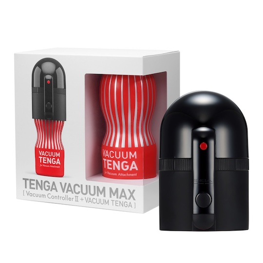 Tenga Vacuum Max Vacuum Controller II & Cup - Powered attachment and special vacuum-type masturbation cup - Kanojo Toys