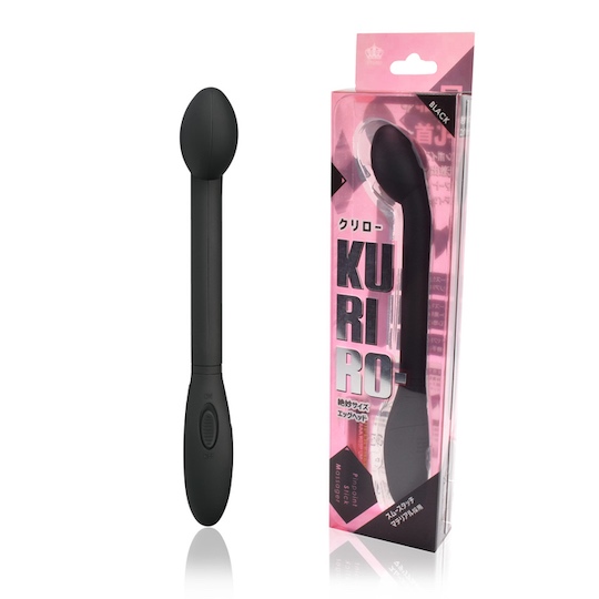 Kuriro Stick Vibrator Black - Vibe toy for nipples and clitoris - Kanojo Toys