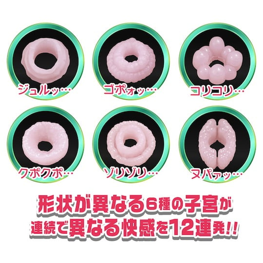 12 Cervixes Eternal Uterus Onahole - Unique inner hole design masturbator - Kanojo Toys