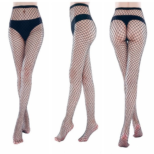 Fishnet Stockings Large Mesh - Sexy tights for women - Kanojo Toys